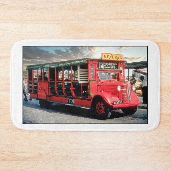 Item preview, Bridgetown, Barbados, June 21, 1960, Public Transportation Bus  designed and sold by AMacGPhilly.