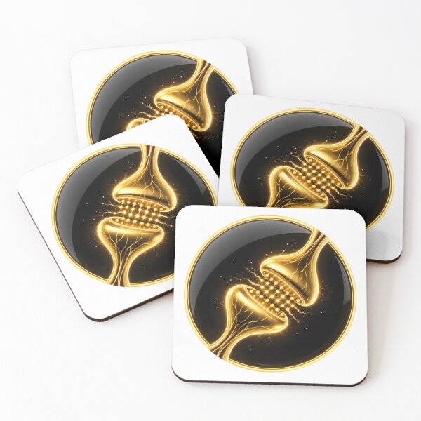 Item preview, Golden Synapse | Luxury Neuroscience Symbol designed and sold by simaso.