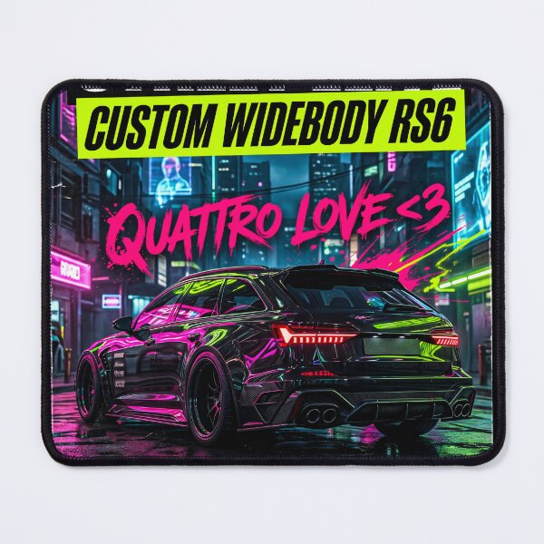 Item preview, Aggressive C8 Chassis Widebody Performance Wagon Neon Street Design designed and sold by RevUpDesign.