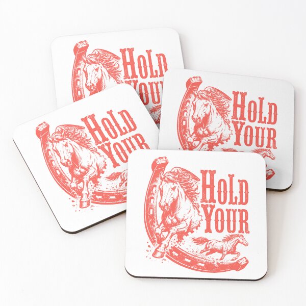Item preview, Hold Your Horses Cowgirl Western Horse Lover Humor designed and sold by FreshVibe Prints.