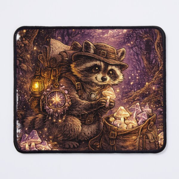 Item preview, Moonlit Crystal Raccoon Treasure designed and sold by Houldi.