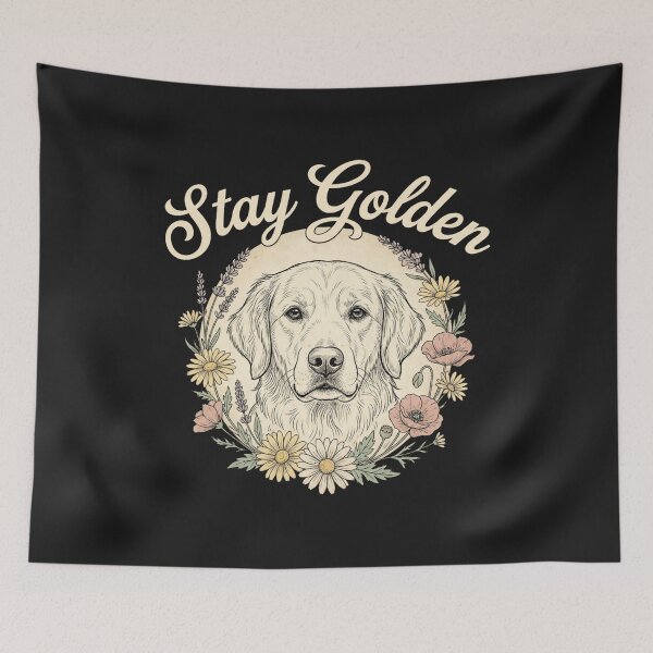 Item preview, Stay Golden Cute Design designed and sold by PawPlanetPro.