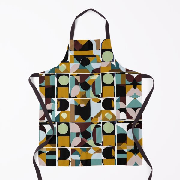 Item preview, Modern Abstract Geometric Pattern in Neutral Peach and Charcoal designed and sold by Grafititee.