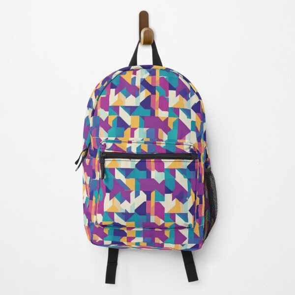 Item preview, Modern Abstract Geometric Pattern in Neutral Peach and Charcoal designed and sold by Grafititee.
