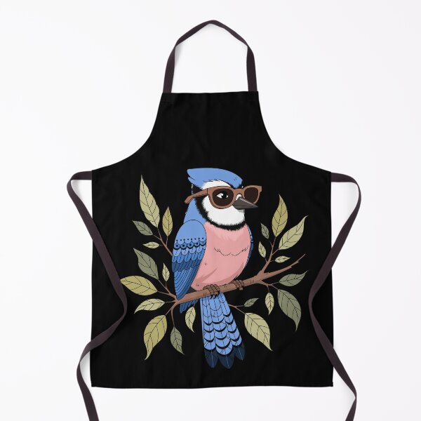 Item preview, Cool Blue Jay Wearing Sunglasses On Branch designed and sold by DariaOltes.
