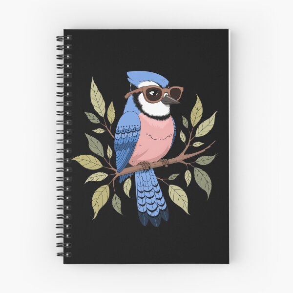 Item preview, Cool Blue Jay Wearing Sunglasses On Branch designed and sold by DariaOltes.