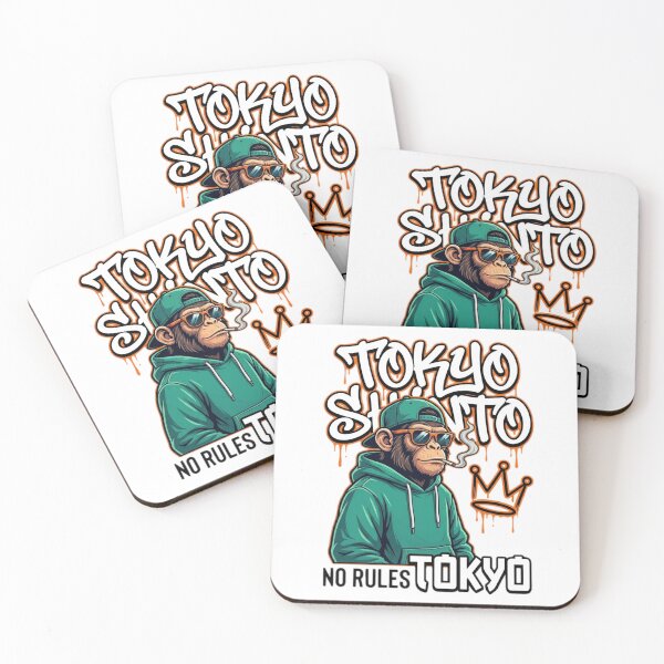 Item preview, Cool monkey with graffiti streetwear style designed and sold by Ahmedsyde.