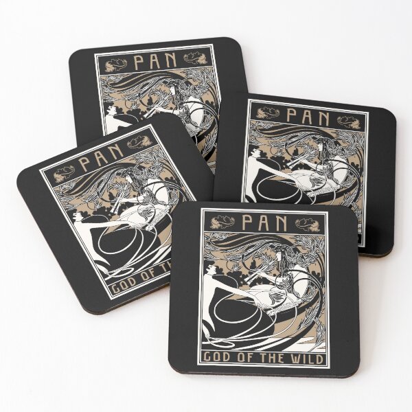 Item preview, Vintage Art Nouveau Style, Pan, God of the Wild, Will Bradley, Vintage Illustration designed and sold by Proverbial Wisdom Design.