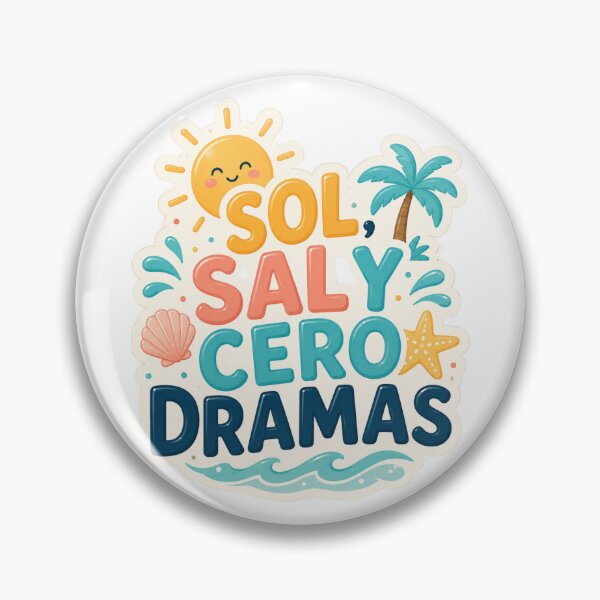 Item preview, Sun, Salt and Zero Drama – Fun Summer Beach Design designed and sold by FusiTink.