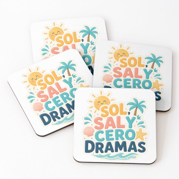 Item preview, Sun, Salt and Zero Drama – Fun Summer Beach Design designed and sold by FusiTink.