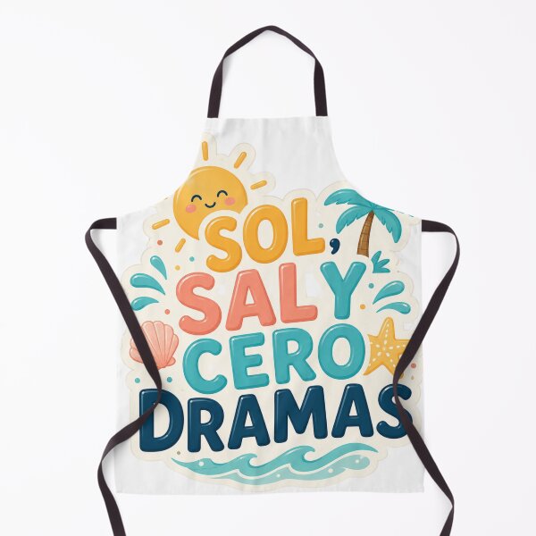 Item preview, Sun, Salt and Zero Drama – Fun Summer Beach Design designed and sold by FusiTink.