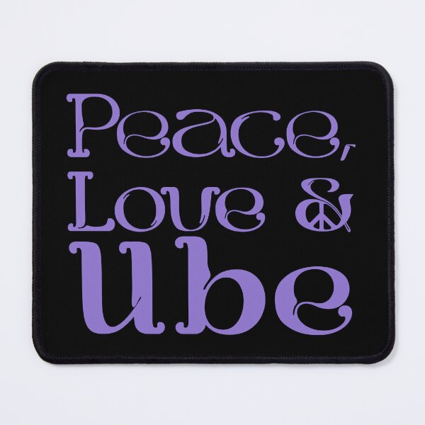 Item preview, Peace Love Ube - purple trend food designed and sold by kobyakov.