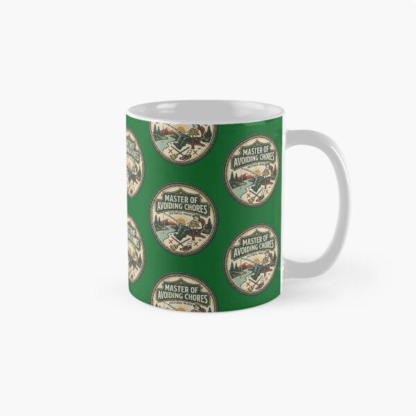 Item preview, Master of Avoiding Chores Funny Retirement Fishing Gift designed and sold by thoughtswear.