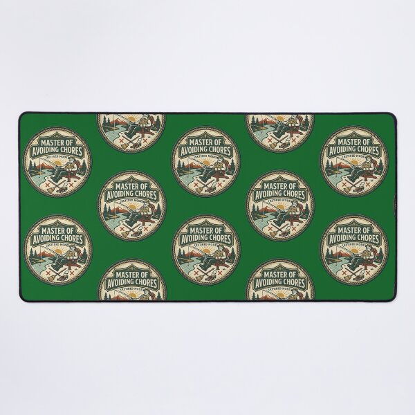 Item preview, Master of Avoiding Chores Funny Retirement Fishing Gift designed and sold by thoughtswear.