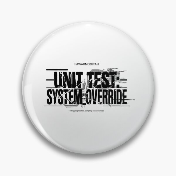 Item preview, Unit Test System Override Glitch Tech Design designed and sold by Pawar1999.