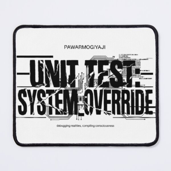 Item preview, Unit Test System Override Glitch Tech Design designed and sold by Pawar1999.
