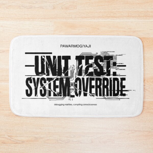 Item preview, Unit Test System Override Glitch Tech Design designed and sold by Pawar1999.