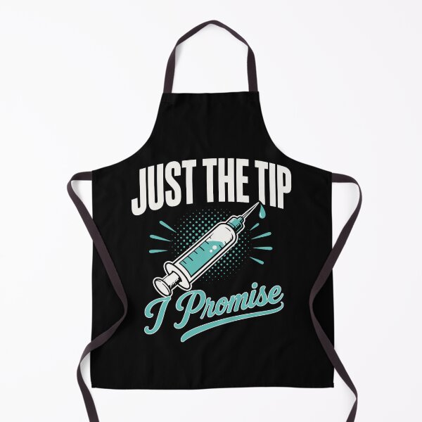 Item preview, Just the Tip Syringe Medical Humor designed and sold by Victor Shadehorn.