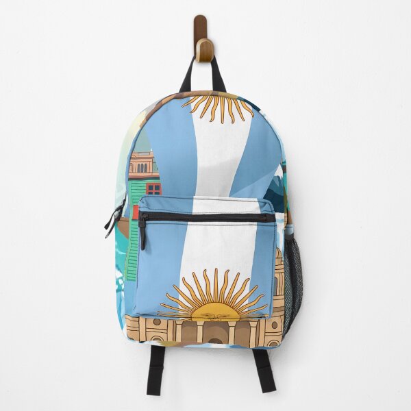 Item preview, Flag Argentina Argentine Cultural Heritage Patterns Landscapes National  designed and sold by ART ATTACK ZONE.