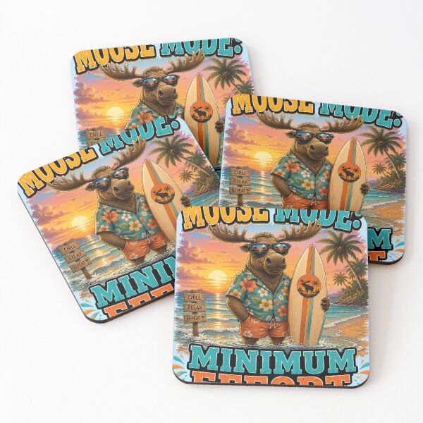 Item preview, Moose Mode Minimum Effort designed and sold by BagFactoryUK.