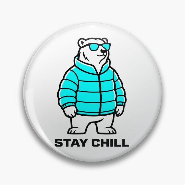 Item preview, Chill Ice Bear Urban Swag Vinyl Laptop Decal designed and sold by Mr-wow.