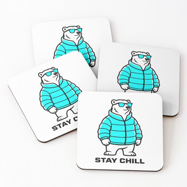 Item preview, Chill Ice Bear Urban Swag Vinyl Laptop Decal designed and sold by Mr-wow.