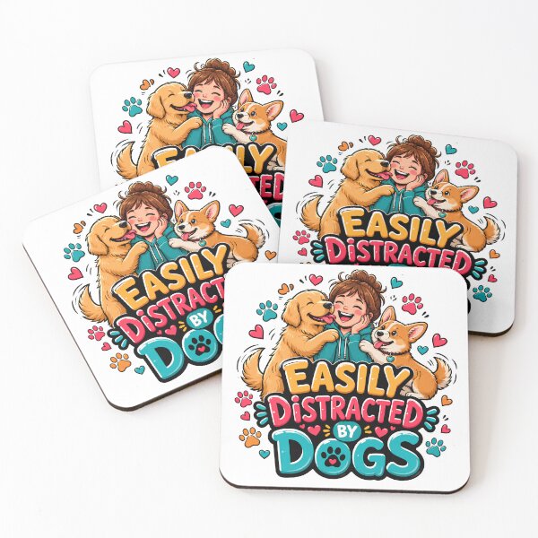 Item preview, Easily Distracted By Dogs designed and sold by Vexorask.