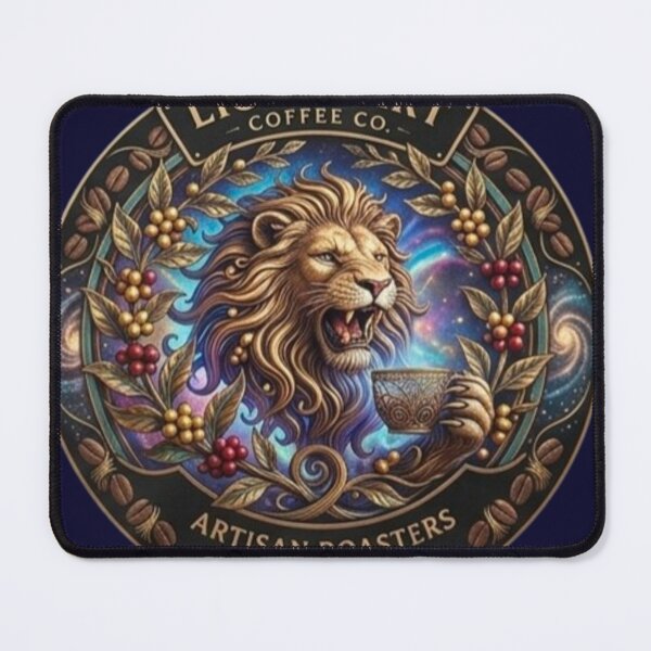 Item preview, Vintage Lionheart Coffee Co Cosmic Artisan Roasters Emblem designed and sold by Dream Weave Studio.