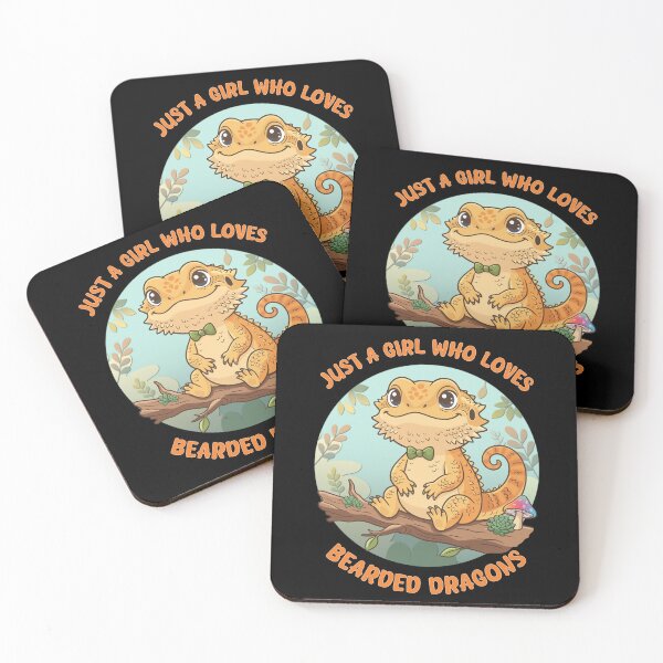 Item preview, Cute Bearded Dragon Reptile Gift for Girls designed and sold by Lily's World.