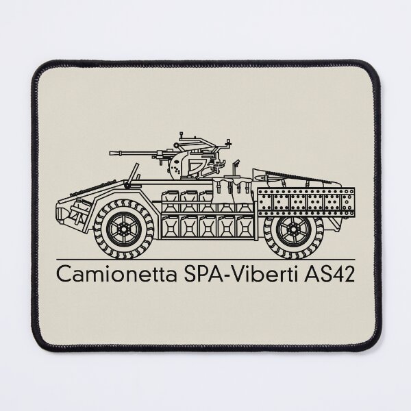 Item preview, SPA-Viberti AS42 Sahariana Italian WWII Desert Patrol Vehicle designed and sold by MilitaryMart.