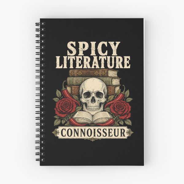 Item preview, Spicy Literature Connoisseur Dark Romance Book Lover Humor designed and sold by FreshVibe Prints.