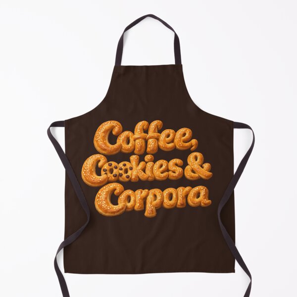 Aperçu de l'œuvre Coffee, Cookies & Corpora – Corpus Linguistics créée et vendue par Nerd Romance Café.