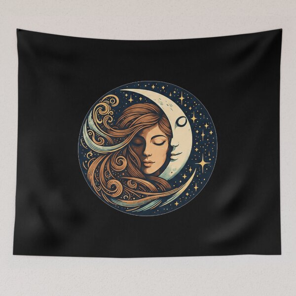 Item preview, Moon Girl illustration designed and sold by Williamrez99.