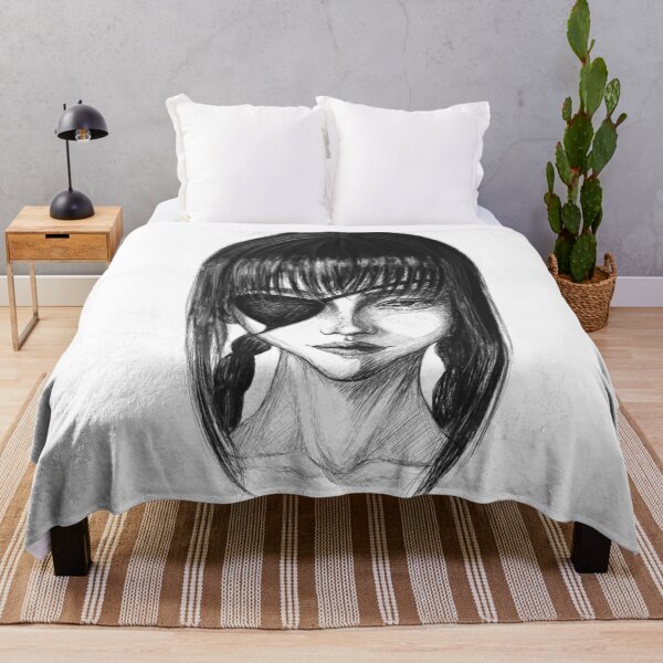 Item preview, Sketch of a girl with an eyepatch designed and sold by Witseart.