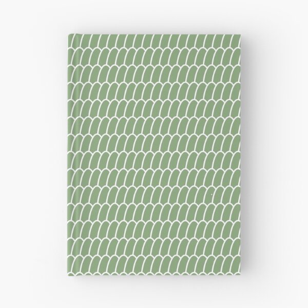Item preview, Minimalist Sage Green Scallop Scales – Fresh Geometric Art designed and sold by ThiagoSDantas.