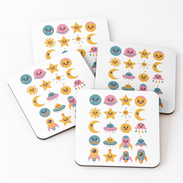 Item preview, Kawaii Space Adventure Icons designed and sold by Zanigold.
