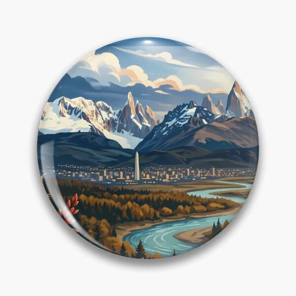Item preview, Aconcagua Argentina Argentine Cultural Heritage Patterns Landscapes National  designed and sold by ART ATTACK ZONE.