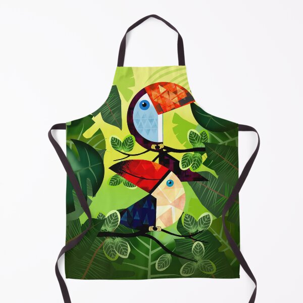 Item preview, Colourful Toucan Birds in Jungle designed and sold by Andrew  Hitchen.