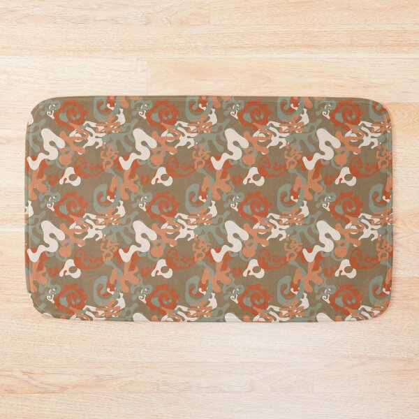 Item preview, Retro Earth Camo – Abstract Organic Liquid Pattern designed and sold by ThiagoSDantas.
