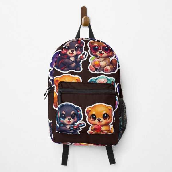 Item preview, Premium Kawaii Chibi Mongoose Sticker Sheet designed and sold by KrishAuraa.
