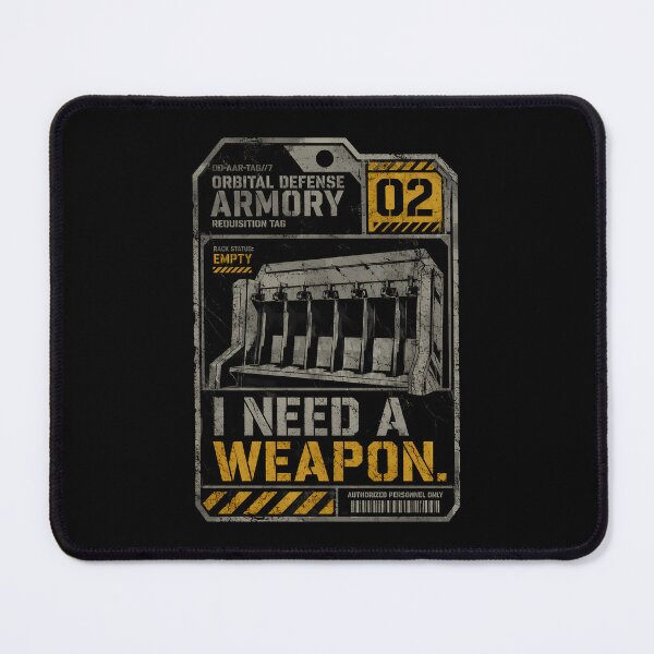 Item preview, Orbital Armory Requisition Tag designed and sold by agearb.