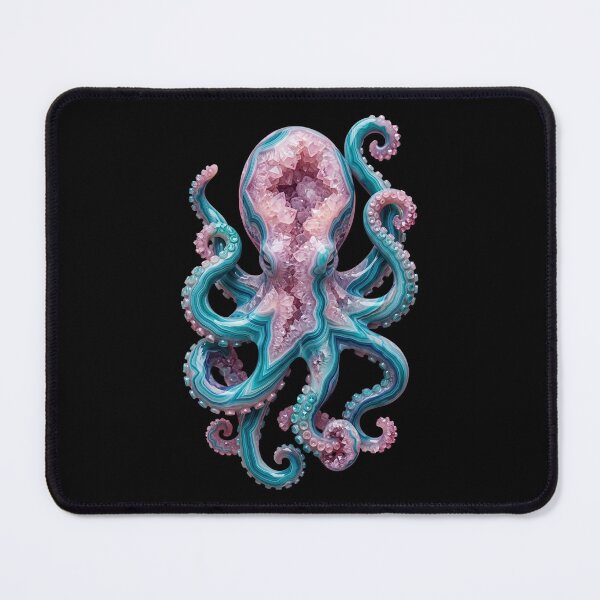 Item preview, Geode Octopus designed and sold by The Quiet Canvas By Jacky.