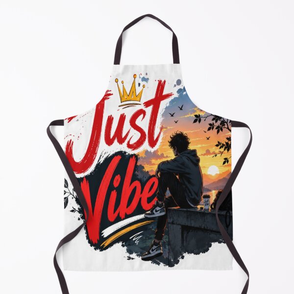 Item preview, Just Vibe – Sunset Chill Sticker designed and sold by Genzfirevibes.