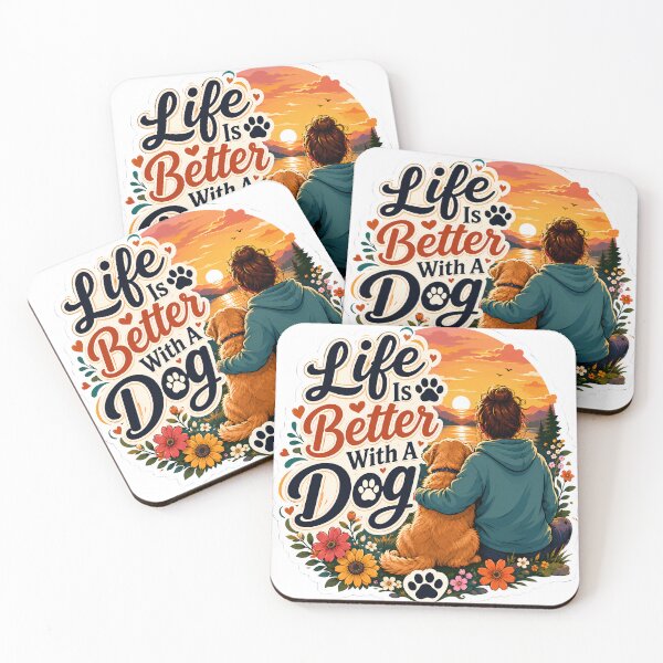 Item preview, Life Is Better With A Dog designed and sold by Vexorask.