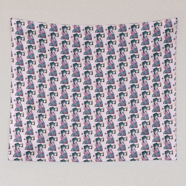Item preview, Doodle Pink Girl designed and sold by ValdoArt.