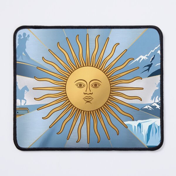 Item preview, Republica Argentina Argentine Cultural Heritage Patterns Landscapes National  designed and sold by ART ATTACK ZONE.
