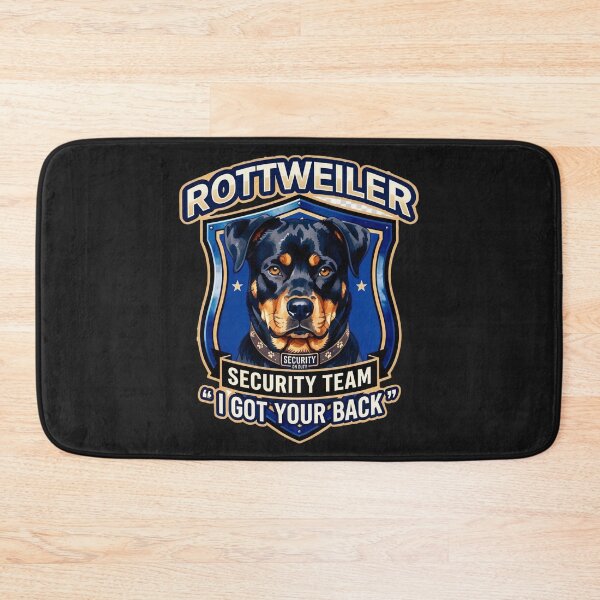 Item preview, Rottweiler Security Team designed and sold by PawPlanetPro.