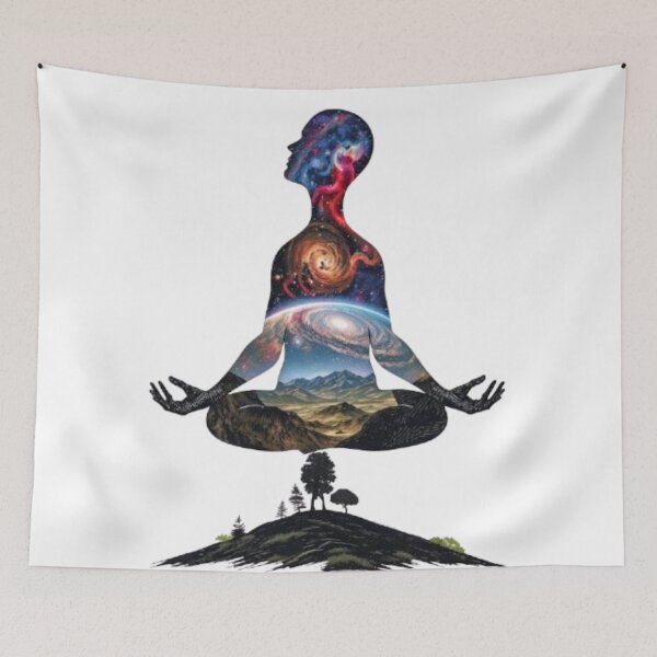 Item preview, cosmic Meditation Art designed and sold by Thinkkkr11cut.