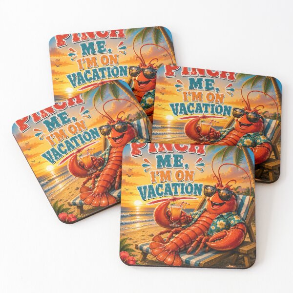 Item preview, Pinch Me I’m On Vacation Lobster designed and sold by BagFactoryUK.