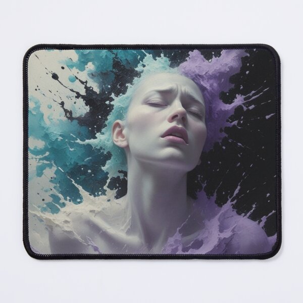 Item preview, Lost in You – Emotional Abstract Woman Art designed and sold by Out of Toxic Studio.